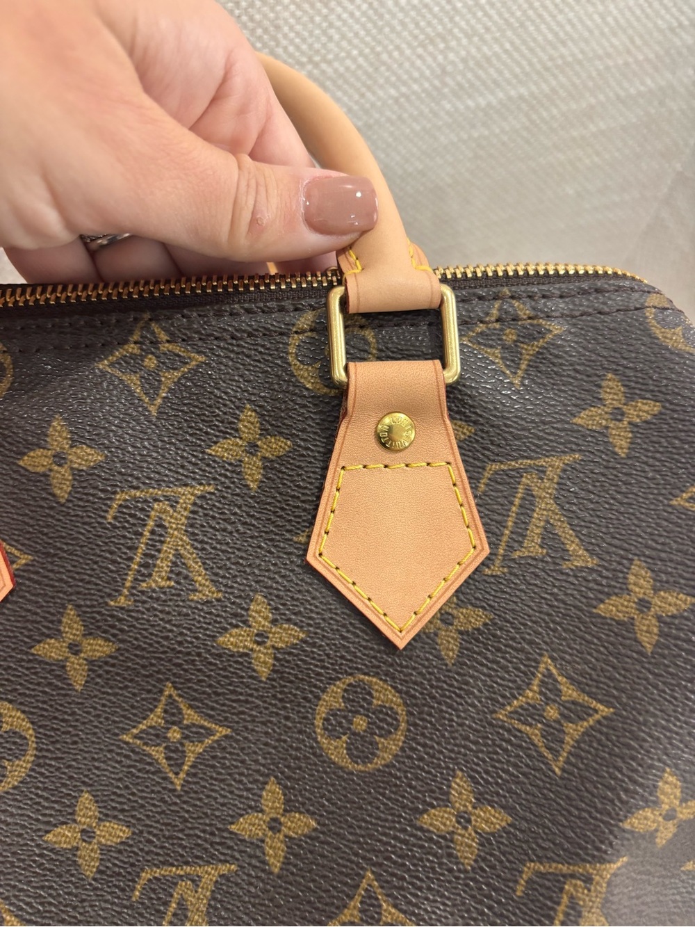 Authentic Louis Vuitton discontinued speedy 25 monogram satchel - Picture 6 of 16